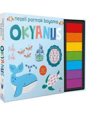 İndigo Çocuk Neşeli Parmak Boyama - Okyanus