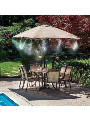 Roichil 10 Metre Kendin Yap Balkon Veranda Çardak Kamelya Sulama Serinletme ve Nemlendirme Sistemi