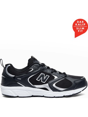 New Balance 408 Unisex Siyah Spor Ayakkabı.1