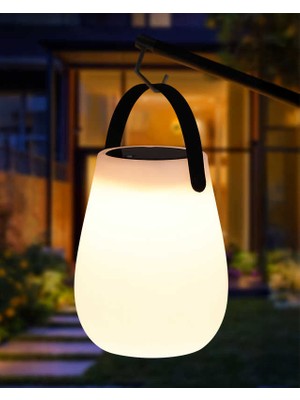 Luna Solar Yuvarlak Masa Lambası