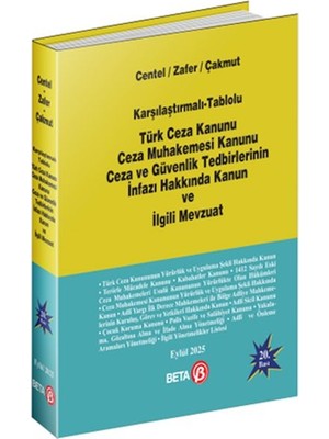 Türk Ceza Kanunu Ceza Muhakemesi Kanunu Ceza ve Güvenlik Tedbirlerinin Infazı Hakkında Kanun ve Ilgi