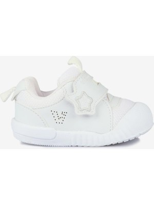 Vicco Monny  Kız Bebek Beyaz Günlük Ayakkabı
