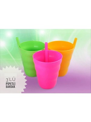 Die Grup Pipetli Bardak 3lü DIERSTP-32456