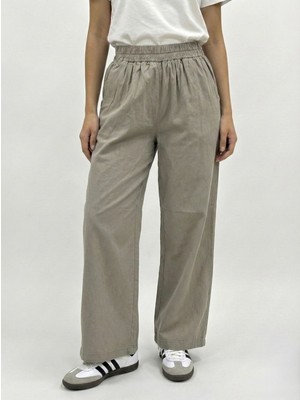 Foremia Cep Detay Pantolon-Vizon