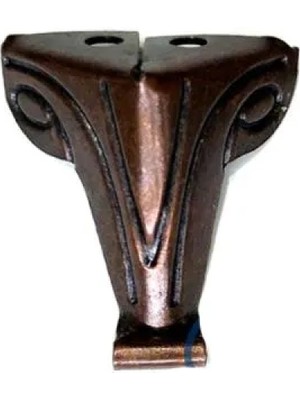 Marsilyan Moda Sac Ahşap, Sunta Sandık Ayağı, Kutu Ayak 2,5 cm - Eskitme