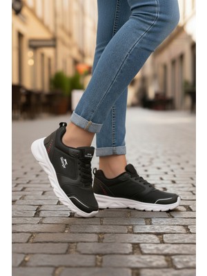 Slazenger Epic G Siyah-Beyaz Unisex Spor Ayakkabı