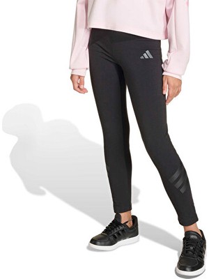 Adidas Jg Fi 3s Leg Çocuk Günlük Tayt KB6922 Siyah