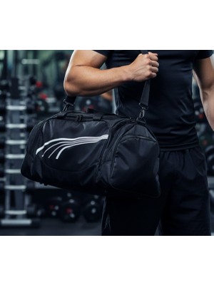 Dadacuq Geniş Iç Hacimli Astarlı Suya Dayanıklı Üç Bölmeli Spor&seyahat Çantası Outdoor