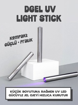 Dgel Light Stick Mini LED Kür Lambası | Taşınabilir Profesyonel Oje Kürleyici