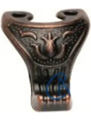 Marsilyan Pati Sandık Ayağı, Kutu Ayak 4,5 cm - Eskitme, 50 Adet