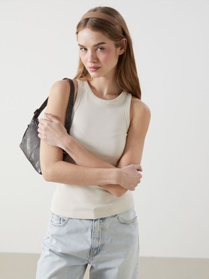 Lc Waikiki Yeni Sezon Bisiklet Yaka Dokulu Kadın Atlet