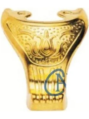 Marsilyan Pati Sandık Ayağı, Kutu Ayak 4,5 cm - Sarı, 1 Adet