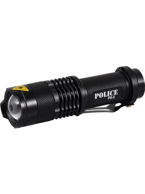 Police Ps-2 Cree Q5 LED Şarjlı El Feneri