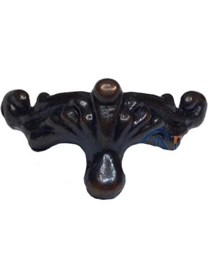 Marsilyan Köşe Etekli Sandık Ayağı, Kutu Ayak 1,5 cm - Eskitme