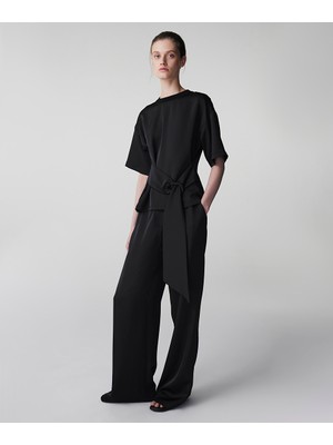 İpekyol Wide leg saten görünümlü pantolon IS1260003147001
