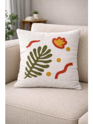 Onaltı Tekstil Punch Kırlent Kılıfı 2 Adet