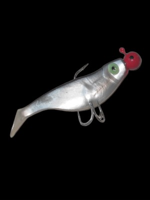 Özbience Canlı Gümüş Balığı Sahtesi, 10 Cm, 22 G, Spin At Çek Yemi