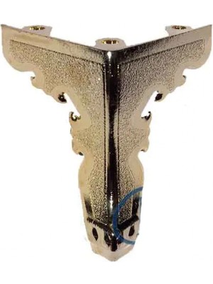 Marsilyan Kelebek Ahşap, Sunta Sandık Ayağı, Kutu Ayak 5,5 cm - Sarı