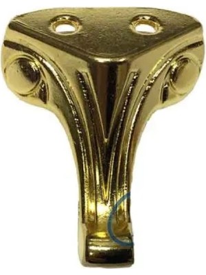 Marsilyan Moda Ahşap Sandık Ayağı, Kutu Ayak 3,5 cm - Sarı, 50 Adet