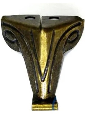 Marsilyan Moda Sac Sandık Ayağı, Kutu Ayak 2,5 cm - Antik, 100 Adet