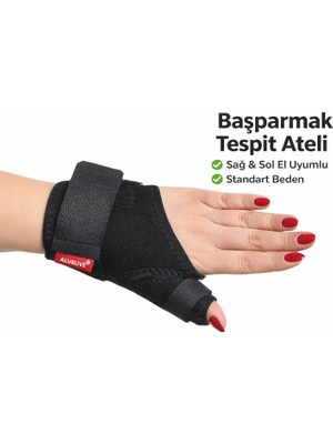 Aluslive Başparmak Tespit Ateli DEQUARVİN Sağ ve Sol Kullanılabilir Standart Beden