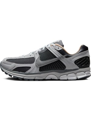 Nike Bowerman Zoom Vomero 5 'smoke Grey'leather Unisex Sneaker Hakiki Deri Günlük Spor Ayakkabı Gri
