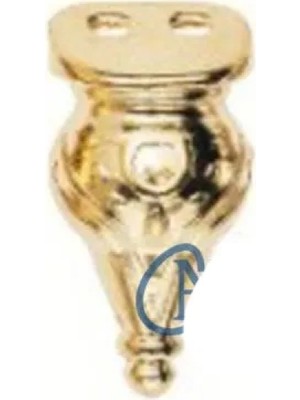 Marsilyan Minare Ahşap, Sunta Sandık Ayağı, Kutu Ayak 3 cm - Sarı