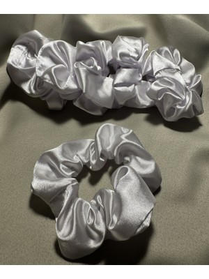 İnura Global 6 Lı Saten Saç Tokası Seti - Saçı Kırmaz, Iz Yapmaz - Beyaz