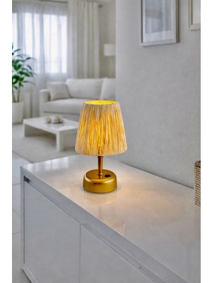 Pera Rafya Masa Lambası