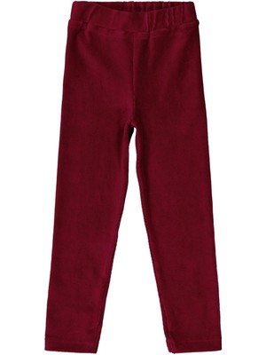 Civil Girls 6-9 Yaş Tayt - Bordo 9-10 Yaş