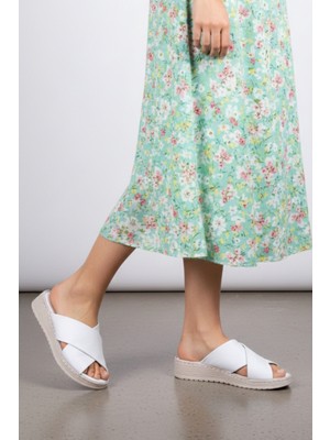 İskarpin Femi 488 Kadın Deri Terlik