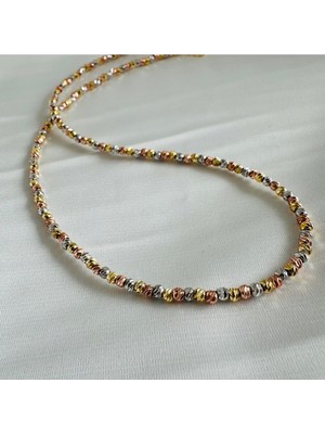 Normadia Renkli 316L Çelik Dorika Kolye, Şık ve Dayanıklı Takı Seçeneği