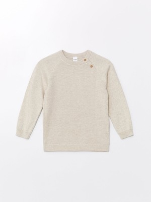 Lc Waikiki Yeni Sezon Bisiklet Yaka Uzun Kollu Erkek Bebek Triko Kazak