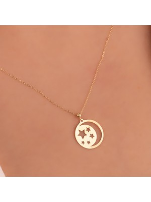 Hakan Mücevherat Yıldız 14 Ayar Altın Minimal Kolye