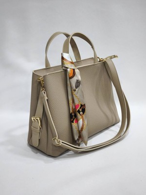 Aysamood Şallı Büyük Boy Kadın El Çantası