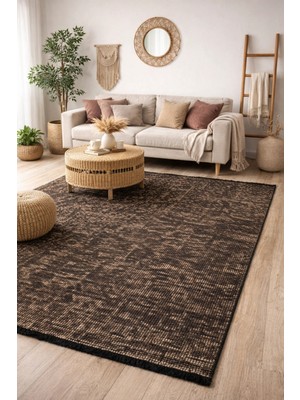 Hoom Rugs Vintage Vtg 102 Vizon Dekoratif Yıkanabilir Kilim