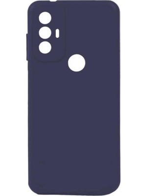 Lenax Leather Tcl 30 Se Kılıf Kamera Korumalı Silikon Rubber Arka Kapak