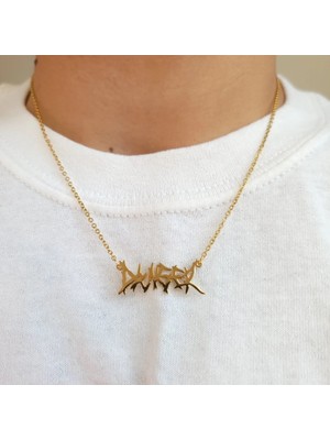 Normadia 316L Paslanmaz Çelik Punk Tasarım Kolye, Şık ve Dayanıklı Aksesuar