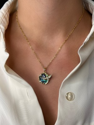 Normadia Galaksi Paslanmaz Çelik Yusufçuk Model Kolye, Şık ve Dayanıklı Takı