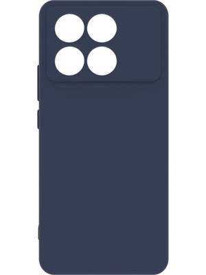 Lenax Leather Xiaomi Poco X6 Pro 5g Kılıf Kamera Korumalı Silikon Rubber Arka Kapak