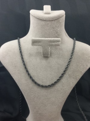 Normadia Şık Erkek Çelik Zincir Uzun, Modern ve Dayanıklı Takı