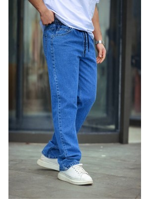 Comstar Erkek Baggy Rahat Kalıp Bel Lastikli Pantolon