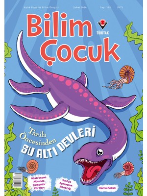 Tübitak Yayınları Bilim Çocuk Dergi Şubat 2026 (7-12 Yaş)