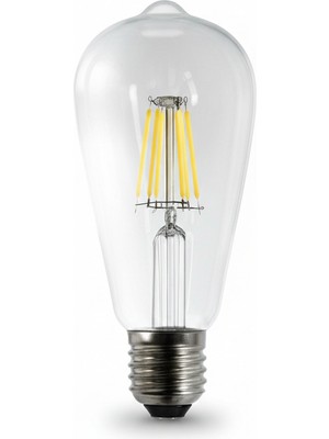 Helios Opto Hs 2088 Rustik Ampul Armut 6 Watt Şefaf Işık