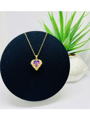 Normadia Şık Çelik Okyanus Kolye, Modern ve Zarif Takı Tasarımı