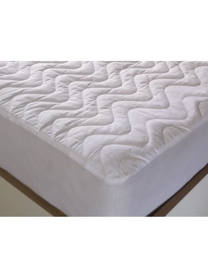 Line Box Sıvı Geçirmez Kapitone Yatak Pedi 100X200 Güvenli