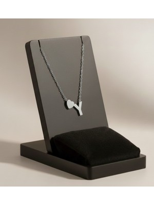 Normadia Şık Detaylı Kalpli Çelik Kolye, Paslanmaz ve Kararma Kapsamlı Tasarım