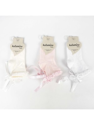 Line  oben Aks Kız Bebek Soket Çorap K48019 (Adet Fiyatıdır) Güvenli