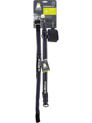 Delixa M-Pets Hıkıng Runnıng Elastik Yürüyüş Seti Blue