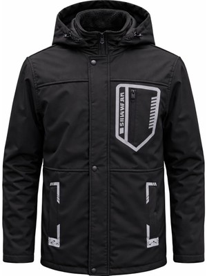 SINWEAR Sınwear Su ve Rüzgar Geçirmez Içi Kürklü Softshell Erkek Mont